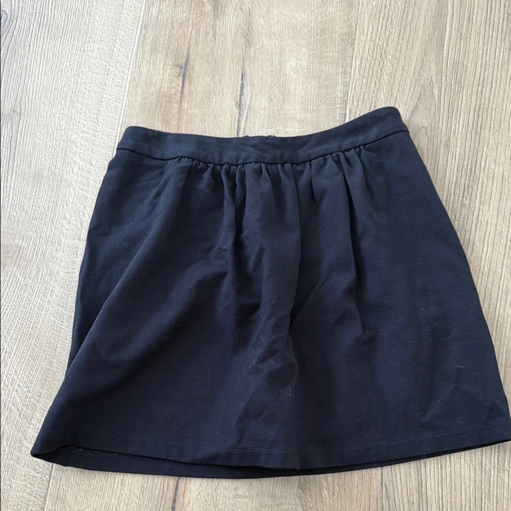 Classic Black Women's Canvas Skirt